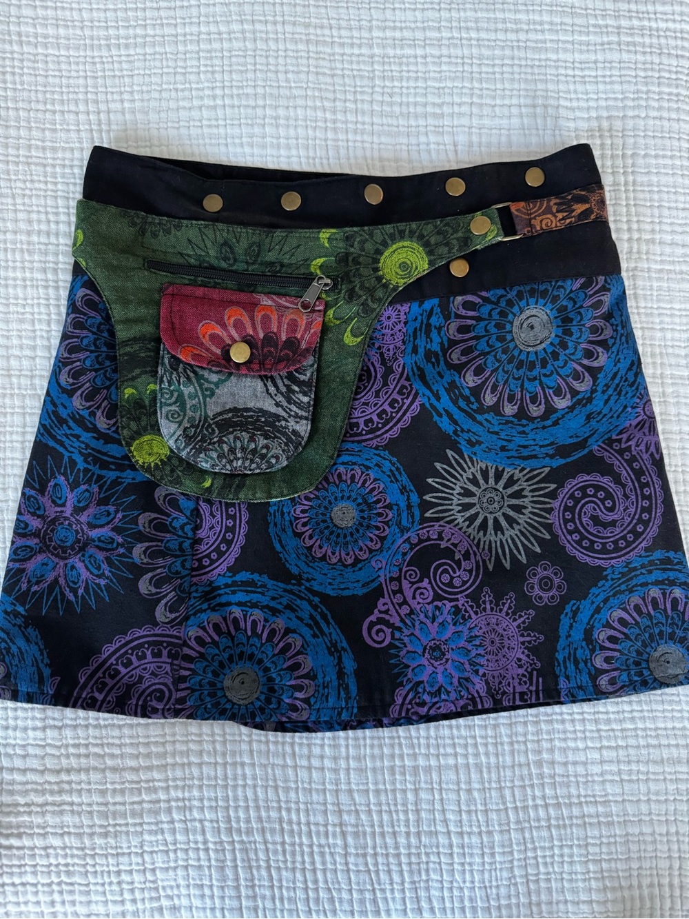 ✨BOHO✨ Floral Print Festival Mini Skirt